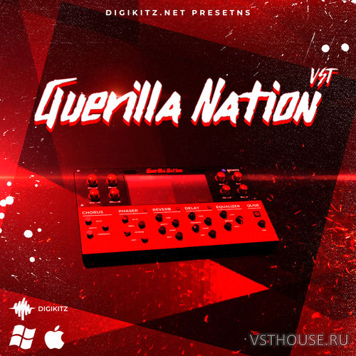 Digikitz - Guerilla Nation 1.0.0 VSTi WIN.OSX x86 x64 Digikitz - Guerilla Nation 1.0.0 VSTi WIN.OSX x86 x64