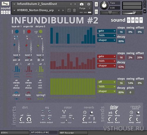 sound DUST - Infundibulum 2 (KONTAKT)