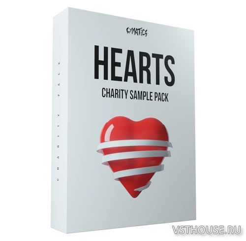 Cymatics - Hearts Charity Sample Pack (WAV) Cymatics - Hearts Charity Sample Pack (WAV)