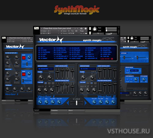 Synth Magic - Vector X Vol 1-4 (KONTAKT)