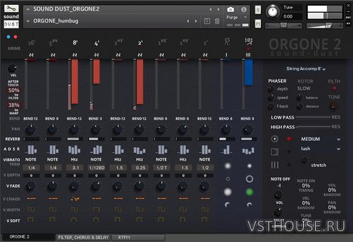 sound DUST - ORGONE 2 (KONTAKT)