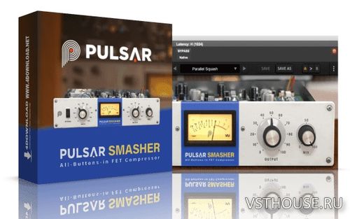 Pulsar Audio - Smasher 1.0.3 VST, VST3, AAX x86 x64 Pulsar Audio - Smasher 1.0.3 VST, VST3, AAX x86 x64