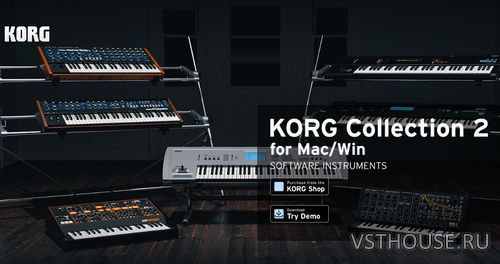 KORG - Legacy Collection 2 v2020.04.22 STANDALONE, VSTi, AAX x86 x64 KORG - Legacy Collection 2 v2020.04.22 STANDALONE, VSTi, AAX x86 x64