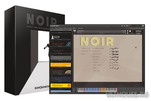 Sonokinetic - Noir (KONTAKT)