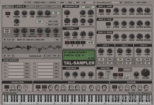 Togu Audio Line - TAL-Sampler 3.2.7 VSTi, AAX, AUi WIN.OSX.LINUX x86 Togu Audio Line - TAL-Sampler 3.2.7 VSTi, AAX, AUi WIN.OSX.LINUX x86
