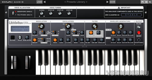 Xhun Audio - LittleOne 3.2.1 VSTi, VSTi3, AUi WIN.OSX x86 x64 Xhun Audio - LittleOne 3.2.1 VSTi, VSTi3, AUi WIN.OSX x86 x64