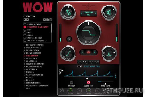 Sugar Bytes - WOW2 2.2.2 STANDALONE, VST, VST3, AAX, AU WIN.OSX Sugar Bytes - WOW2 2.2.2 STANDALONE, VST, VST3, AAX, AU WIN.OSX