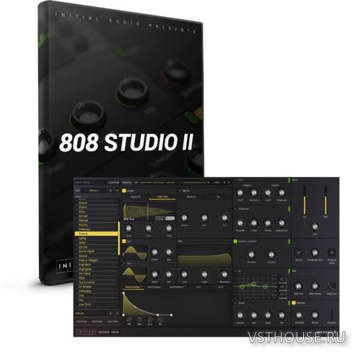 Initial Audio - 808 Studio 2 v2.0.5 STANDALONE, VSTi, VSTi3, AUi Initial Audio - 808 Studio 2 v2.0.5 STANDALONE, VSTi, VSTi3, AUi