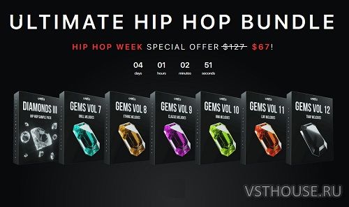 Cymatics - Ultimate Hip Hop Bundle (MIDI, WAV) Cymatics - Ultimate Hip Hop Bundle (MIDI, WAV)
