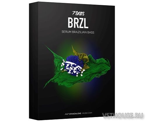 Standalone-Music - BRZL - Brazilian Bass Serum Presets by 7 SKIES