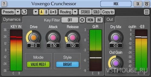 Voxengo - Crunchessor 2.14 VST, VST3, AAX, AU WIN.OSX x86 x64
