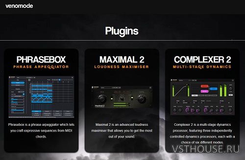 Venomode - plugins bundle 2020.6 VST, VST3, AAX x86 x64 [06.2020]