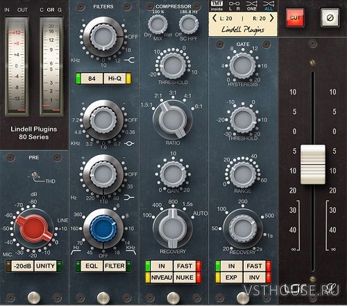 Plugin Alliance & Lindell Audio - 80 Series 1.0.3 VST, VST3, AAX x86
