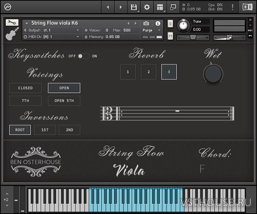 Ben Osterhouse - String Flow Viola v1.3.1 (KONTAKT) Ben Osterhouse - String Flow Viola v1.3.1 (KONTAKT)
