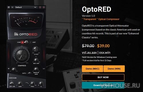 Tone Empire - OptoRED 1.0.0 VST3, AU WIN.OSX x64