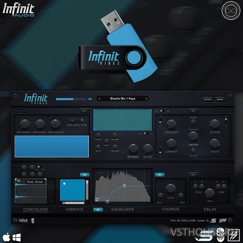 Infinit Essentials - Infinit Vibes 1.1 VSTi, VSTi3, AUi WIN.OSX x86 x6
