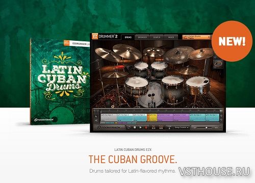 Toontrack - Latin Cuban Drums EZX (SOUNDBANK)