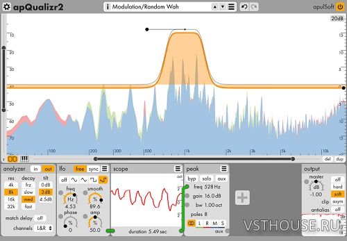 apulSoft - apQualizr 2 v2.3.0 VST, VST3, AAX, AU WIN.OSX x86 x64