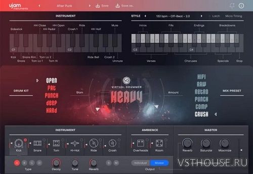uJAM - Virtual Drummer HEAVY 2.0.1 VSTi, AAX x64 uJAM - Virtual Drummer HEAVY 2.0.1 VSTi, AAX x64