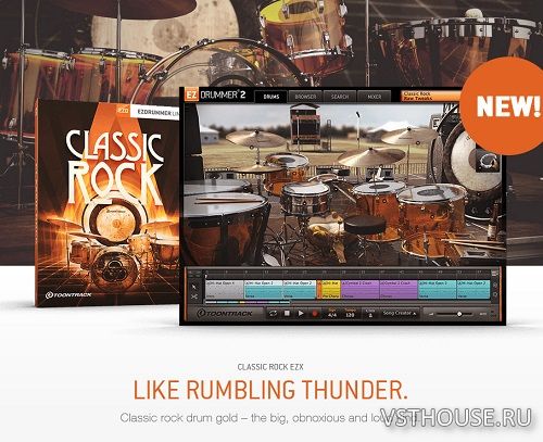 Toontrack - Classic Rock EZX (SOUNDBANK)