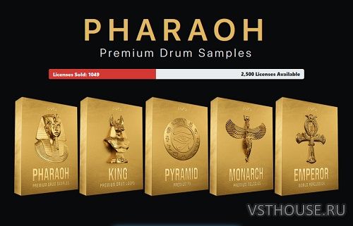 Cymatics - PHARAOH Premium Drum Samples (WAV, MIDI, TUTORIAL) Cymatics - PHARAOH Premium Drum Samples (WAV, MIDI, TUTORIAL)