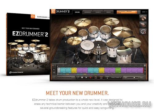 Toontrack - EZdrummer 2 Core Library Update v1.1.2