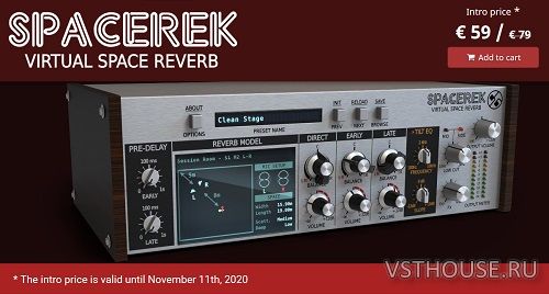 D16 Group - Spacerek 1.0.0 VST, AAX x86 x64 D16 Group - Spacerek 1.0.0 VST, AAX x86 x64