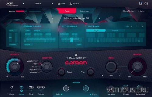 UJAM - Virtual Guitarist Carbon 1.0.1 VSTi, AAX x64 NO INSTALL UJAM - Virtual Guitarist Carbon 1.0.1 VSTi, AAX x64 NO INSTALL