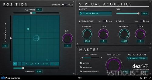 Plugin Alliance & Dear Reality - dearVR music 1.4.1 VST, VST3, AAX