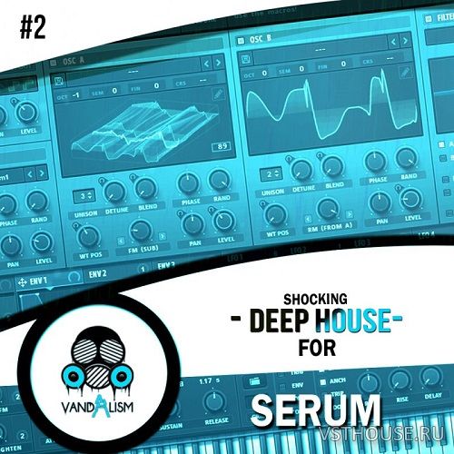 Vandalism - Shocking Deep House For Serum 2 (SYNTH PRESET, MIDI)