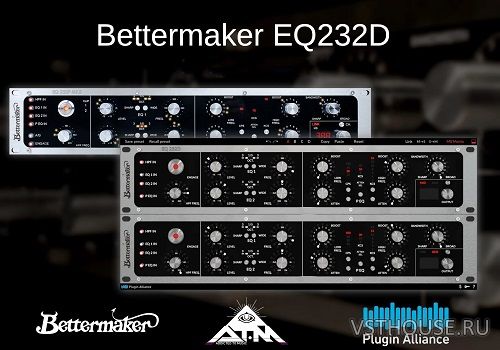 Plugin Alliance & Bettermaker - EQ232D v1.0.1 VST, VST3, AAX