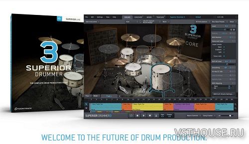 Toontrack - Superior Drummer 3 v3.2.3 STANDALONE, VSTi, VSTi3 x64