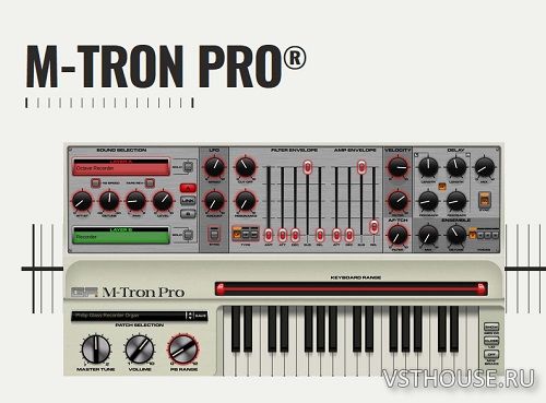 Gforce Software - M-Tron Pro 3.0.4 VSTi, AUi WIN.OSX x86 x64
