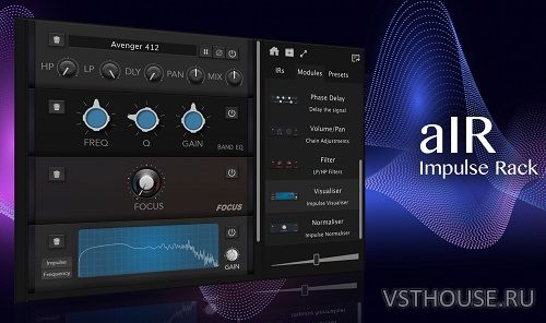 Audio Assault - aIR Impulse Rack 1.0.3.a VST, VST3, AAX, AU