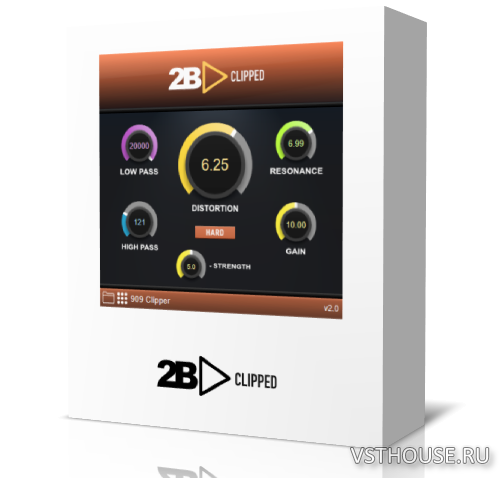 2B Played Music - 2B Clipped 2.0 VST, VST3, AU WIN.OSX x64