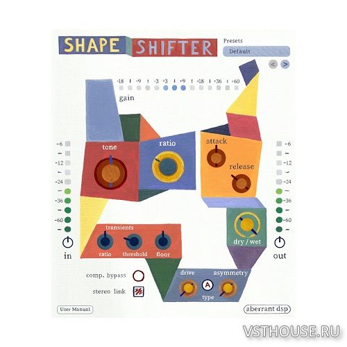 Aberrant DSP - ShapeShifter 1.0.0 VST3, AAX x64