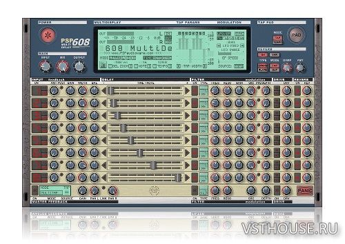 PSPaudioware - PSP 608 MultiDelay 1.7.2 VST, AAX x64