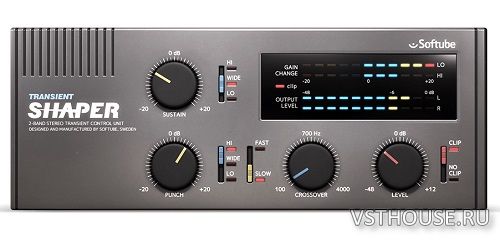 Softube - Transient Shaper v2.5.9 VST, VST3, AAX x64 Softube - Transient Shaper v2.5.9 VST, VST3, AAX x64