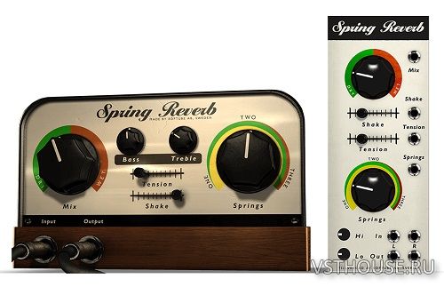 Softube - Spring Reverb 2.5.9 VST, VST3, AAX x64 Softube - Spring Reverb 2.5.9 VST, VST3, AAX x64