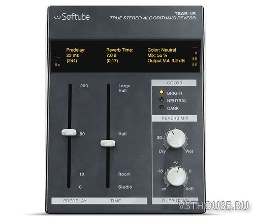 Softube - TSAR-1R Reverb v2.5.9 SSX, VST, VST3, AAX (MODiFiED) Softube - TSAR-1R Reverb v2.5.9 SSX, VST, VST3, AAX (MODiFiED)