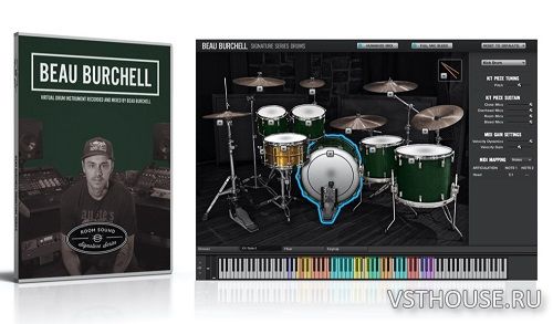 Room Sound - Beau Burchell Signature Series Drums (KONTAKT)