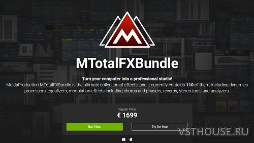MeldaProduction - MCompleteBundle 14.16 VST, VST3, AAX x86 x64