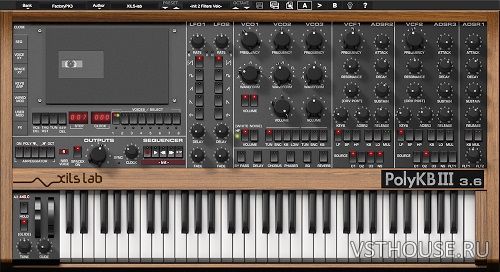 XILS-lab - polyKB III 3.6.0 VSTi, AAX, NKS x64 XILS-lab - polyKB III 3.6.0 VSTi, AAX, NKS x64