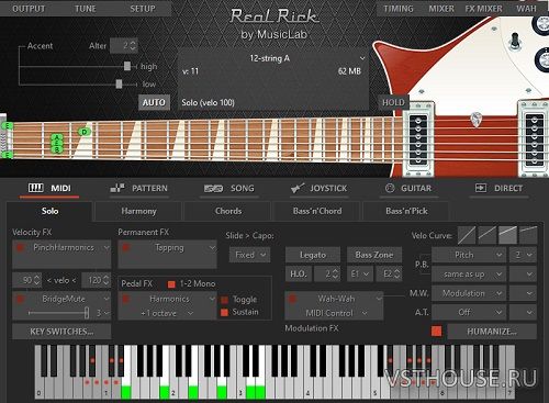MusicLab - RealRick 4.0.5.7471 STANDALONE, VSTi, VSTi3 x86 x64
