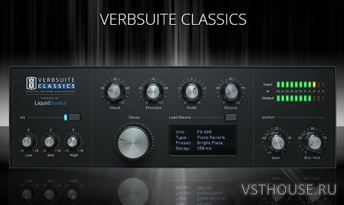 Slate Digital - VerbSuite Classics 1.0.13.1 VST, VST3, AAX x64 Slate Digital - VerbSuite Classics 1.0.13.1 VST, VST3, AAX x64