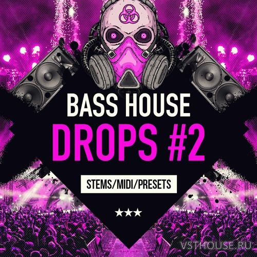 HY2ROGEN - Bass House Drops 2 (MIDI, WAV, SERUM, AVENGER)