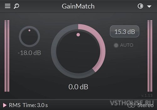 LetiMix - GainMatch 1.192VST3, AAX, AU WIN.OSX x86 x64