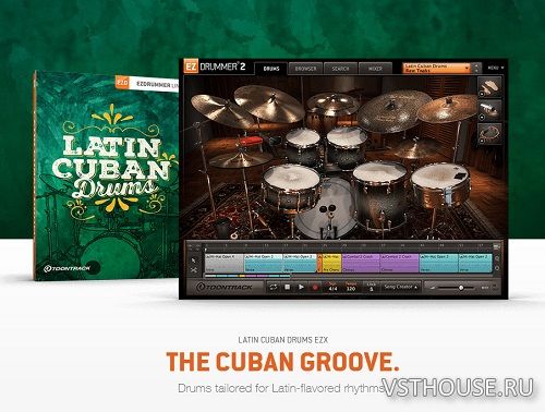 Toontrack - Latin Cuban Drums EZX Library Update 1.0.1 WIN.OSX Toontrack - Latin Cuban Drums EZX Library Update 1.0.1 WIN.OSX