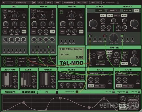 TAL Software - TAL-Mod 1.6.0 VSTi, VSTi3, AAX, AUi WIN.OSX.LINUX x64
