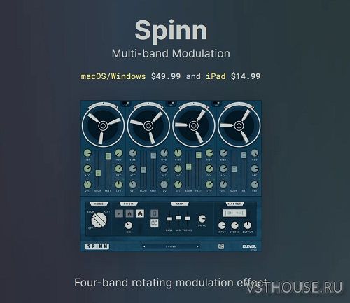 Klevgrand - Spinn 1.0.1 VST, VST3, AAX, AU WIN.OSX x64
